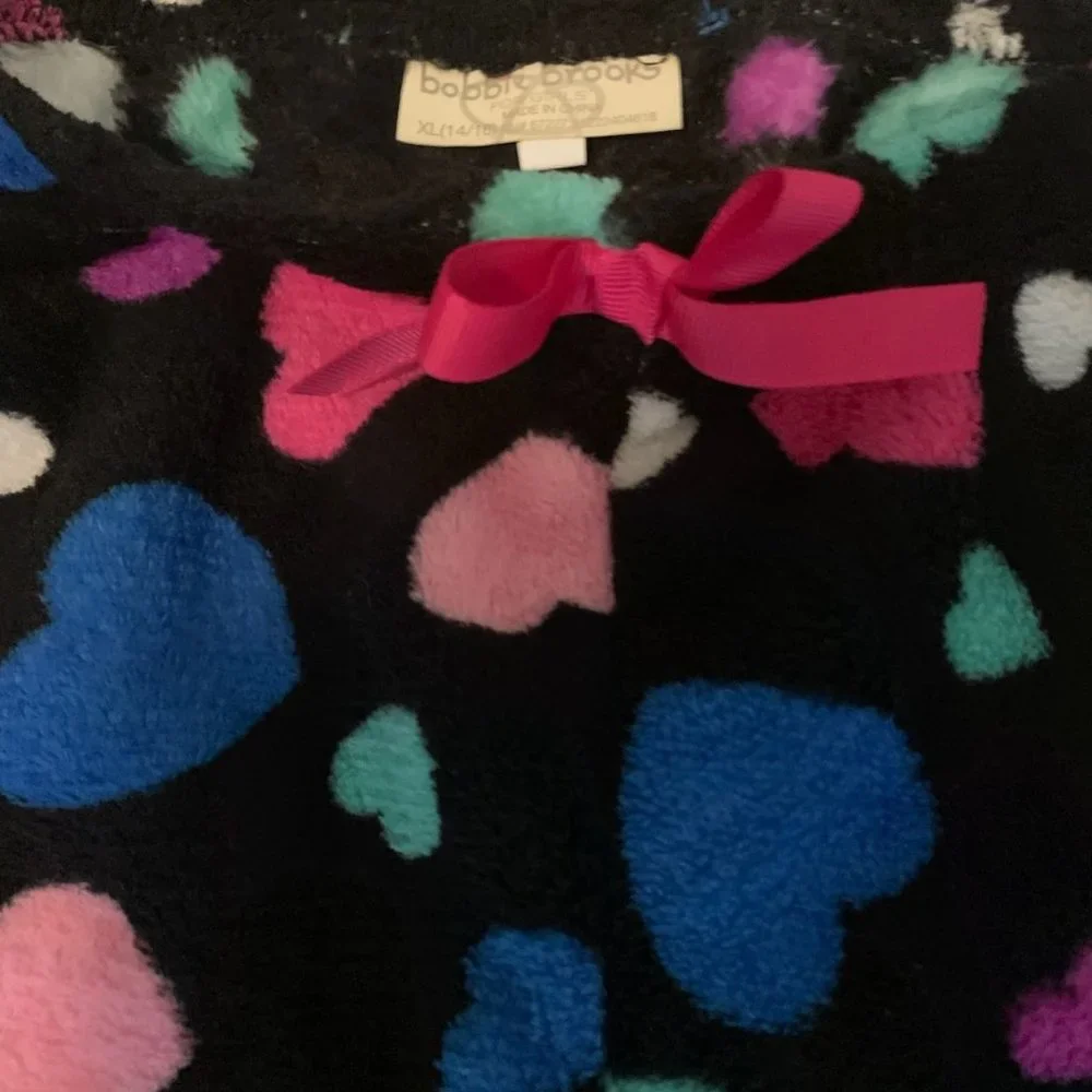 NWT BOBBIE BROOKS PLUSH PAJAMA PANTS‎ XL 14-16